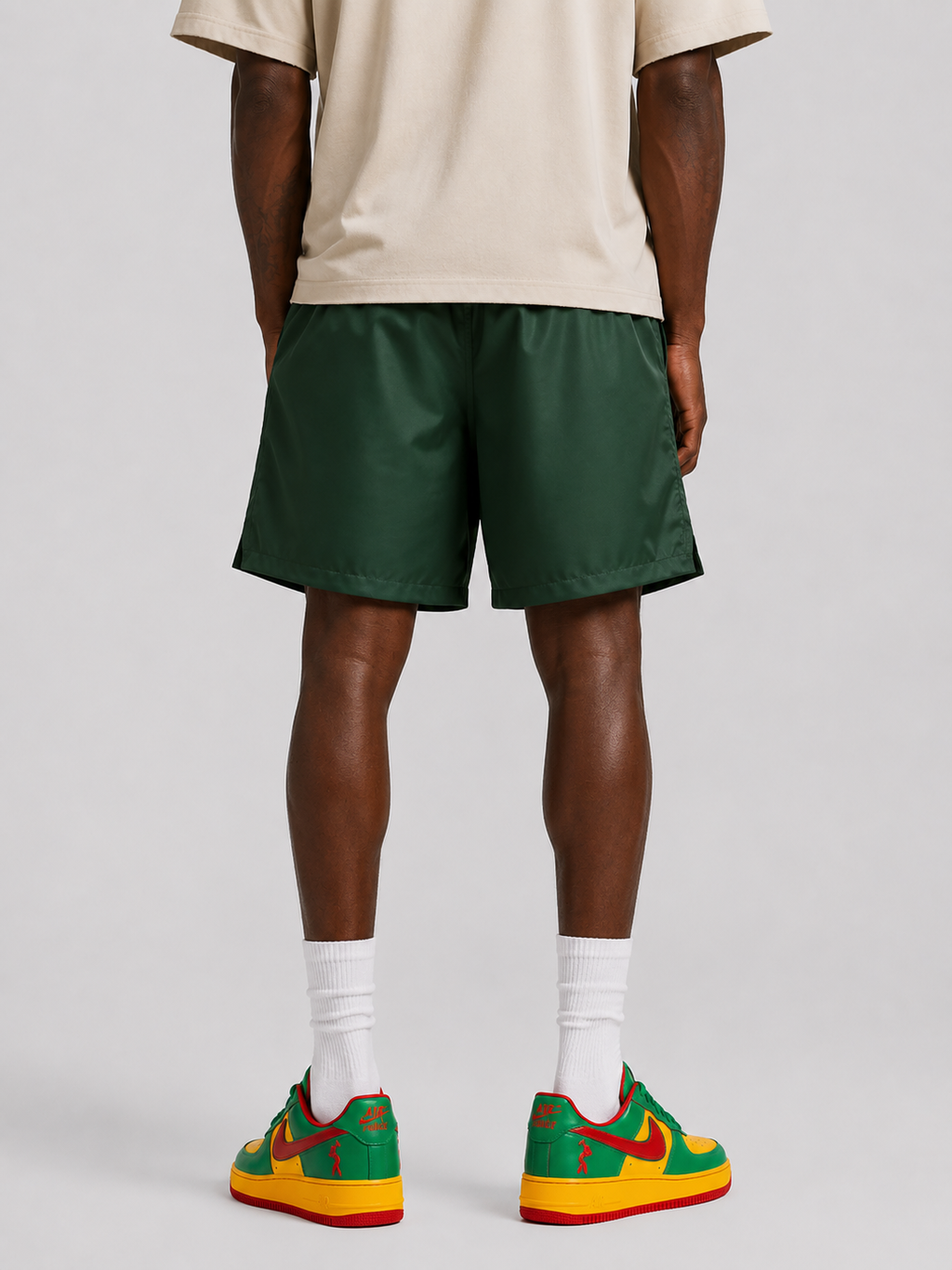 THE HOMIES EVERYDAY SHORTS GREEN