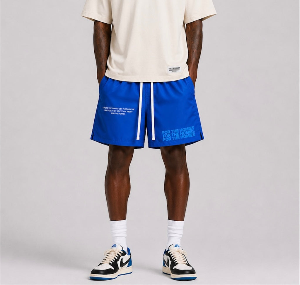 THE HOMIES EVERYDAY SHORTS BLUE