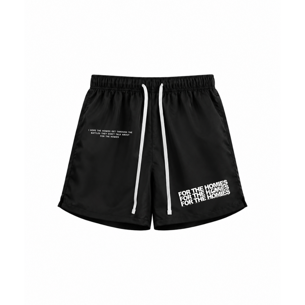 THE HOMIES® EVERYDAY SHORT BLACK
