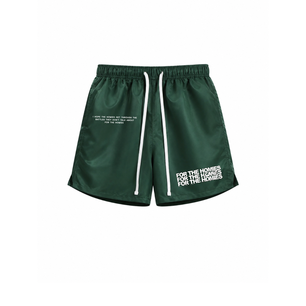 THE HOMIES EVERYDAY SHORTS GREEN